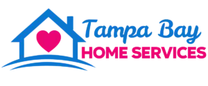 Tampa Bay Home Services logo, professional house cleaning in St Petersburg, FL.