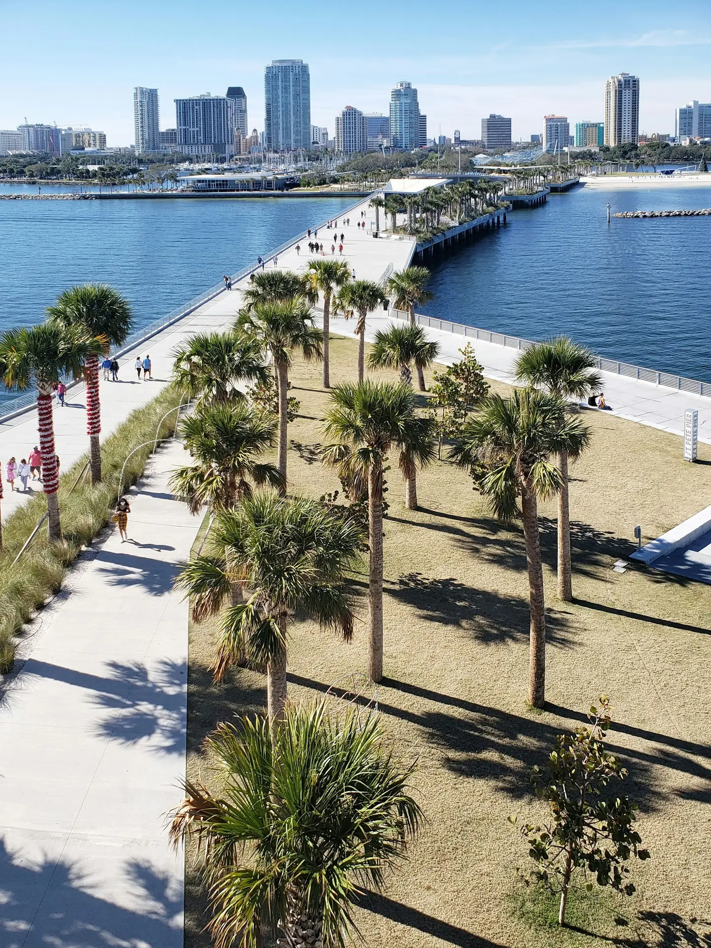 St. Petersburg waterfront skyline and pier, showcasing coastal Florida living and cleaning service area.