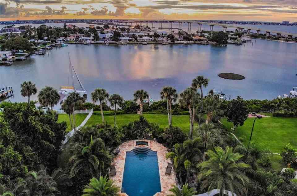 Waterfront home on Clearwater Harbor and the Intracoastal, Tampa Bay cleaning services, salt-air upkeep.