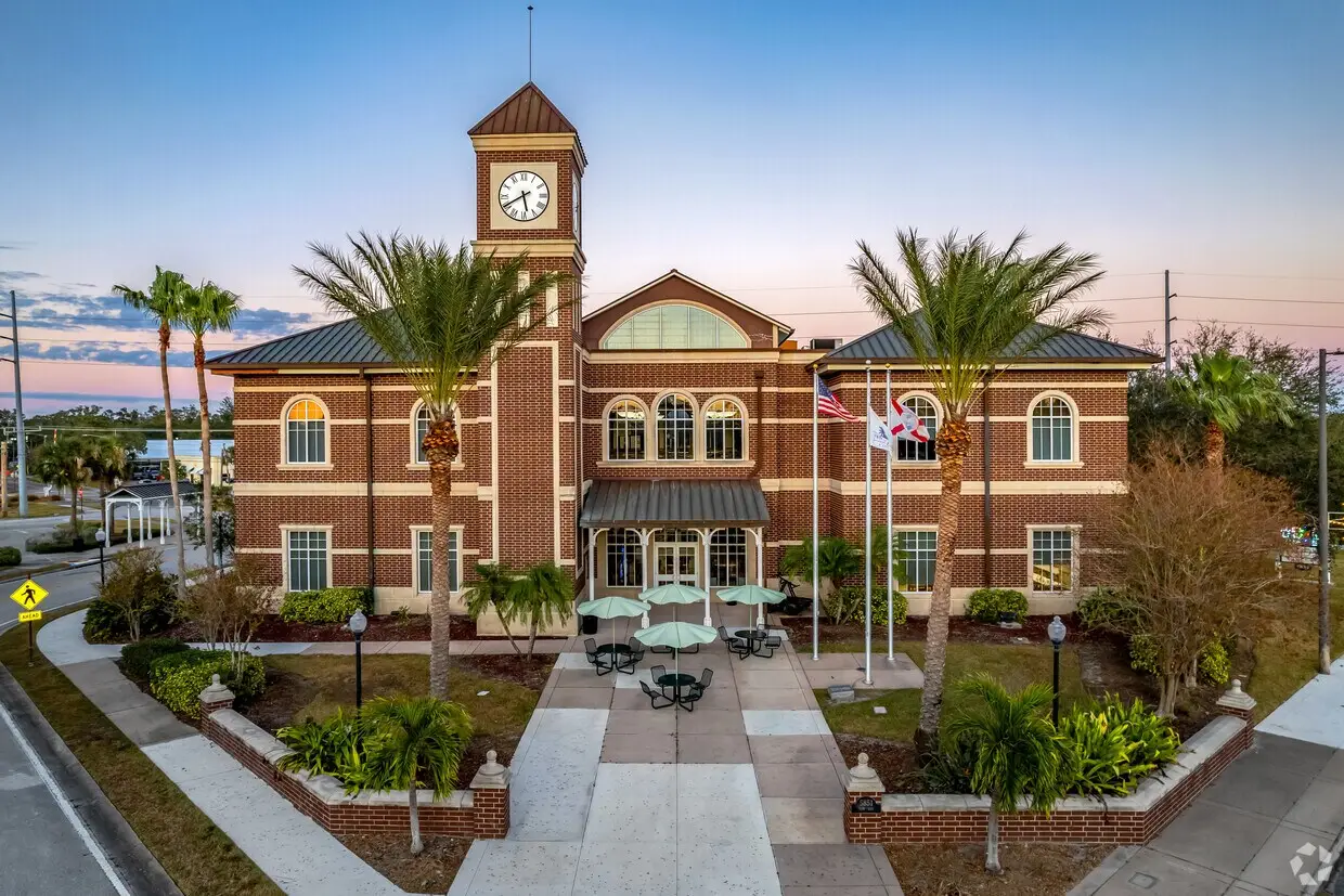 Pinellas Park history museum and clock tower, representing established Pinellas Park neighborhoods and homes.