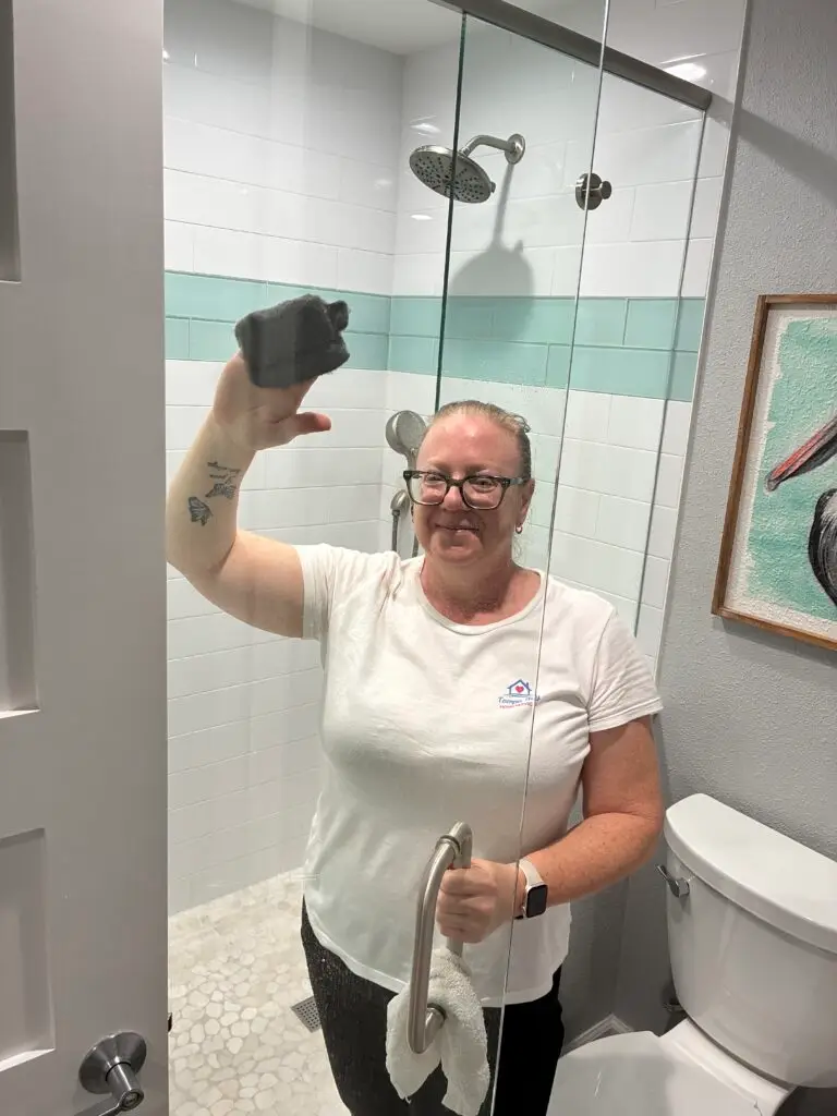Cleaning shower St Petersburg
